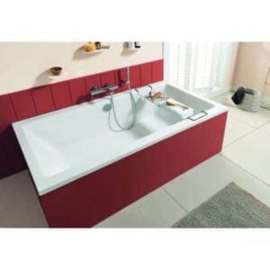 Targa Plus Built-In Bath 1700 mm | Villeroy & Boch | White - Image 2