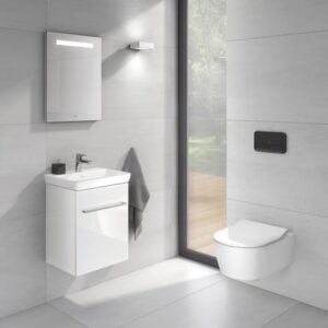 Avento Wall Mounted Toilet Pan with Soft Close Seat | Villeroy & Boch | White Ceramic - Image 5
