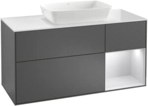 Artis Rectangular Counter-Top Washbasin | Villeroy & Boch | White Ceramic - Image 4