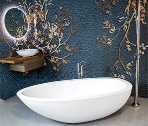 Elaine Freestanding Bath | Destinkt Bathrooms | White - Image 2