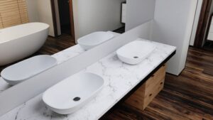 Amsterdam Counter-Top Basin | Destinkt Bathrooms | White - Image 3