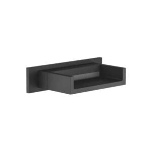 Imo Water Fall Cascade Spout for Wall Mounting 120 mm projection | Dornbracht | Matte Black