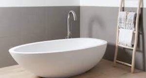 Elaine Freestanding Bath | Destinkt Bathrooms | White - Image 4