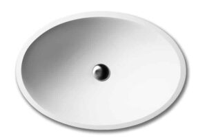 Mango 910 Freestanding Pillar Basin without Tap Hole | Destinkt Bathrooms | White - Image 2