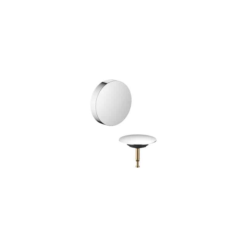 qw3 Bath Spout with Pop-Up Waste and Overflow | Dornbracht | CL.1 | Chrome - Image 1