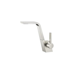 CL.1 Single-lever Basin Mixer without Pop-up Waste | Dornbracht | Brushed Platinum