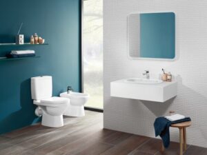 Onovo Close Couple Toilet | Villeroy & Boch | White Ceramic - Image 2