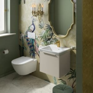 Subway 3 Wall Mounted Toilet Pan with Soft Close Slim Seat | Villeroy & Boch | White Ceramic - Image 3