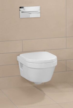 Architectura Wall Mounted Toilet Pan with Soft Close Seat | Villeroy & Boch | White Ceramic - Image 5