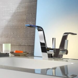 CL.1 Single-lever Basin Mixer without Pop-up Waste | Dornbracht | Brushed Platinum - Image 2