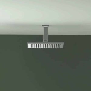 Rain shower with ceiling fixing 300 x 240 mm | Dornbracht | Imo | Matte Black - Image 2