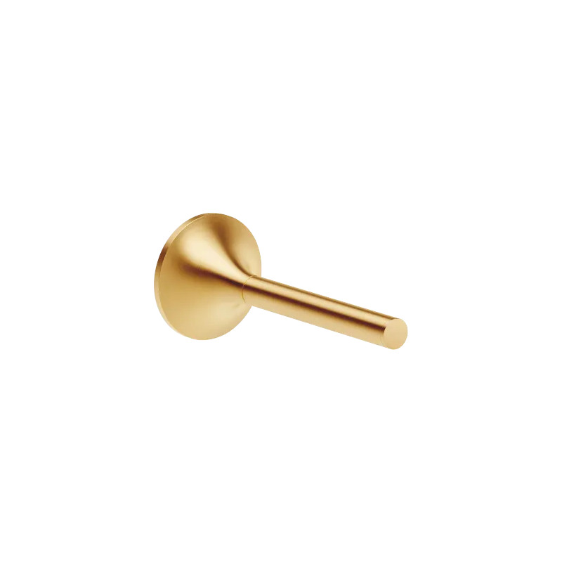 ppp21 Vaia Spare Toilet Roll Holder | Dornbracht | Brushed Durabrass (23kt Gold) - Image 1