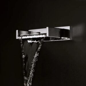 Imo Water Fall Cascade Spout for Wall Mounting 120 mm projection | Dornbracht | Matte Black - Image 2