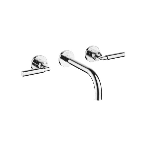 Wall-mounted Basin Mixer without Pop-up Waste | Dornbracht | Tara ...