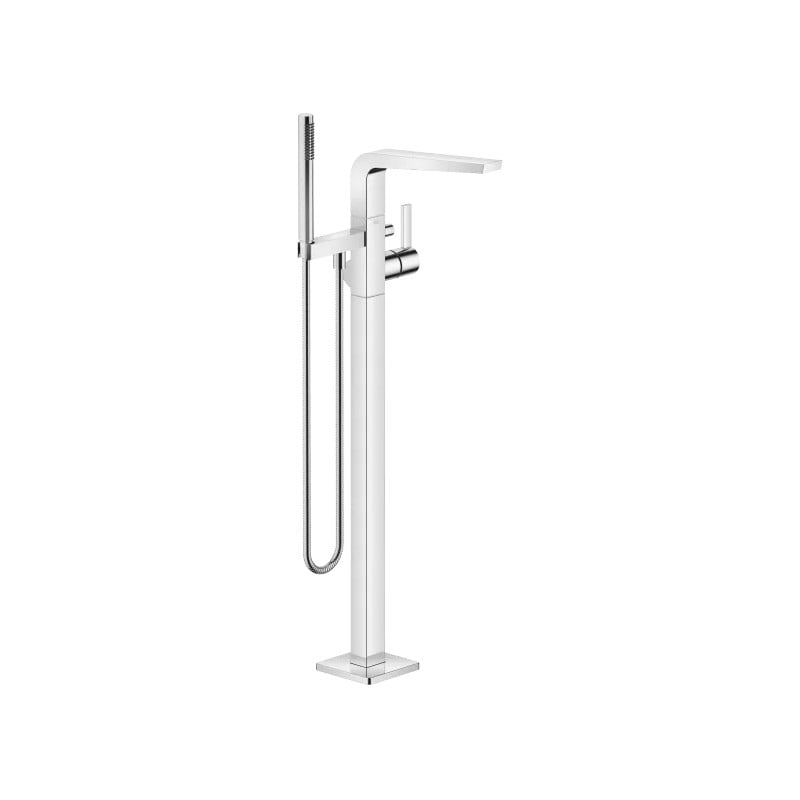 ll9 CL.1 Bath Mixer with Stand Pipe for Free-standing Assembly with Hand Shower Set | Dornbracht | Chrome - Image 1