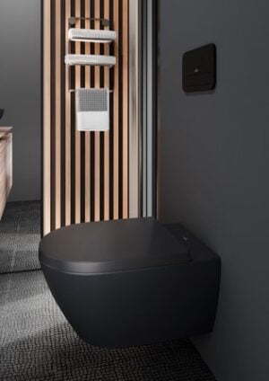 Viconnect Flush Plate for Dual Flush | Villeroy & Boch | Black - Image 2
