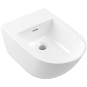Subway 3.0 Wall Mounted Bidet | Villeroy & Boch | White Ceramic