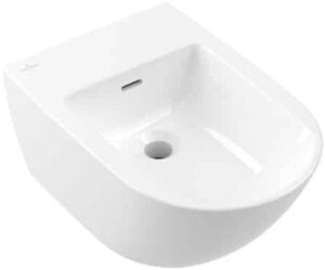 Subway 3.0 Wall Mounted Bidet | Villeroy & Boch | White Ceramic - Image 2