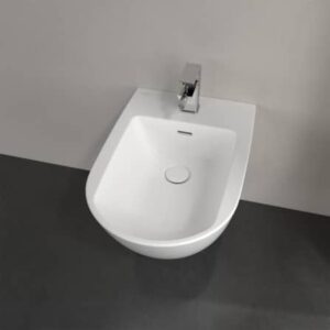 Subway 3.0 Wall Mounted Bidet | Villeroy & Boch | White Ceramic - Image 4