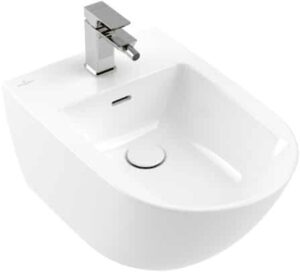 Subway 3.0 Wall Mounted Bidet | Villeroy & Boch | White Ceramic - Image 6
