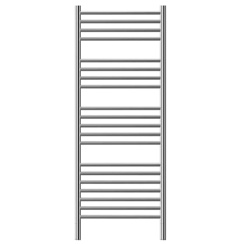 ZAD0620-4 Polished stainless Steel Classic D 620 Electric Towel Rail | Jeeves | Polished Stainless Steel - Image 1