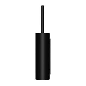 Round Toilet Brush Holder | Meir | Matt Black - Image 3