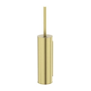 Round Toilet Brush Holder | Meir | Tiger Bronze