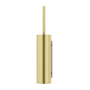 Round Toilet Brush Holder | Meir | Tiger Bronze - Image 2