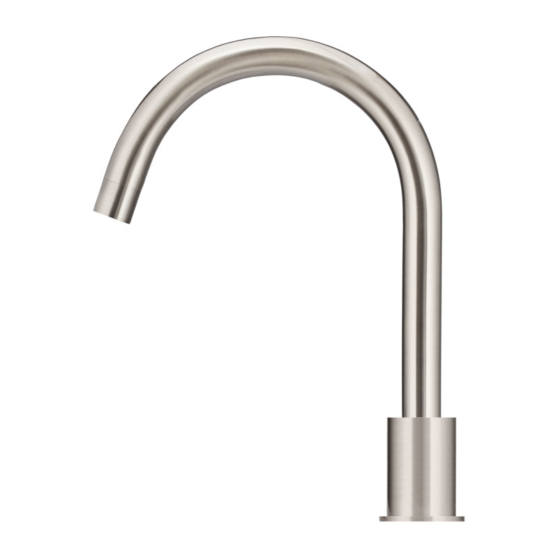 ee15 Deck Mounted Spout (Basin, Bath and Kitchen) | Meir | Round | Brushed Nickel - Image 1