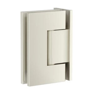 Wall To Glass Hinge | Meir | Brushed Nickel