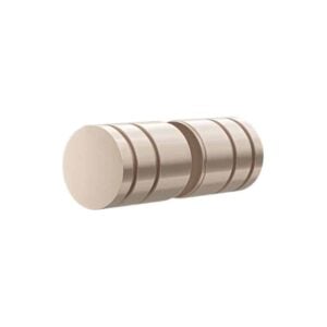 Round Glass Door Handle | Meir | Champagne