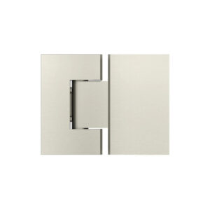 Glass To Glass Hinge | Meir | Brushed Nickel - Image 2