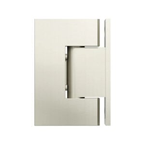 Wall To Glass Hinge | Meir | Brushed Nickel - Image 2