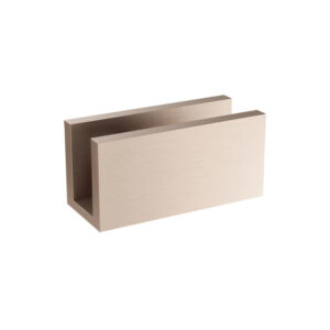 Glass Fixing U-Shaped Bracket | Meir | Champagne