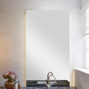 Frameless Backlit Mirror with a Bronze Tint | 2590 × 1000 mm | Sibo | Monaco