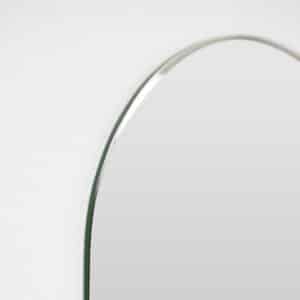 Frameless Polished Edge Mirror with an Arch Shape | 1100 × 290 mm | Sibo | Rome - Image 2