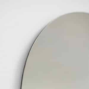 Frameless Mirror with a Capsule Shape | 1100 × 500 mm | Sibo | Venice - Image 2
