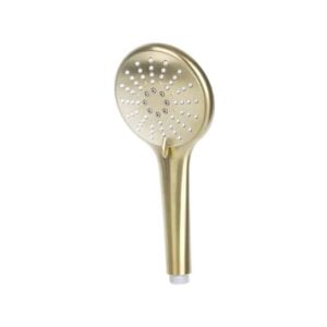 3-Function Round Handshower | Meir | Tiger Bronze