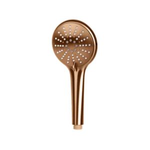 3-Function Round Handshower | Meir | Lustre Bronze