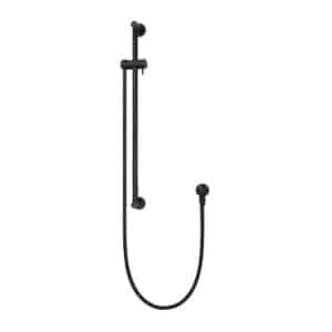 Rail Set with Hose (excludes Hand Shower) | Meir | Matte Black
