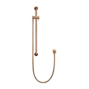 Rail Set with Hose (excludes Hand Shower) | Meir | Lustre Bronze - Image 2