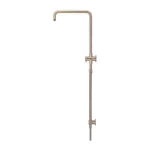 Shower Rail with Hose (Excludes Rose and Handshower) | Meir | Champagne - Image 2