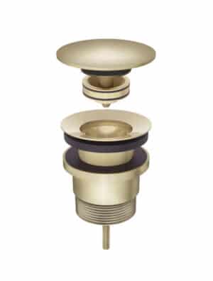 Universal all-in-one Pop Up Waste - Basin & Bath | Meir | Tiger Bronze - Image 3