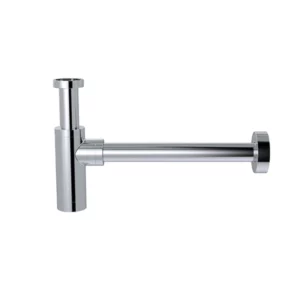 Round Bottle Trap for 32mm Basin Waste | Meir | Chrome - Image 2