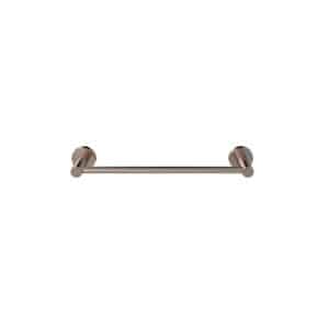 Round Single Towel Rail 300 mm | Meir | Champagne - Image 2