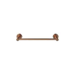 Round Single Towel Rail 300 mm | Meir | Lustre Bronze - Image 2