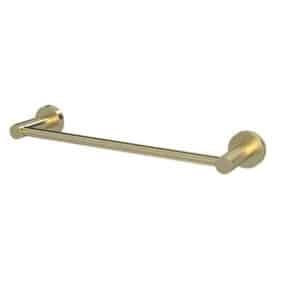 Round Single Towel Rail 300 mm | Meir | Tiger Bronze