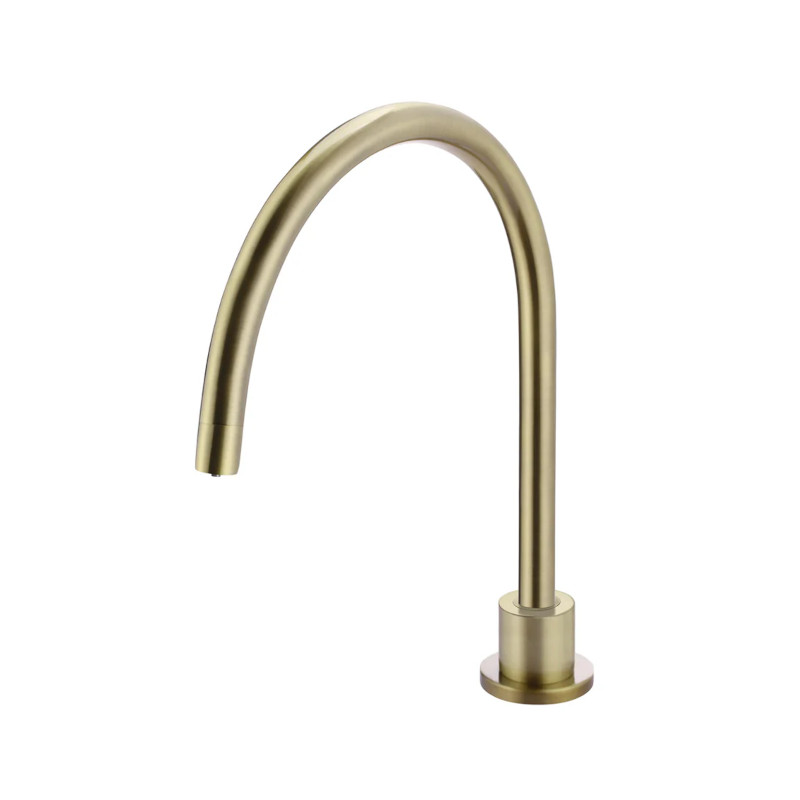 Deck Mounted Basin High Rise Swivel Spout | Meir | Tiger Bronze - Image 1