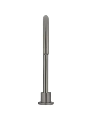 Deck Mounted Kitchen High Rise Swivel Spout | Meir | Gun Metal - Image 3
