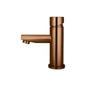 Basin Mixer Pinless Handle | Meir | Lustre Bronze - Image 2